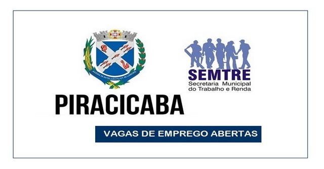 Vagas de emprego: novas oportunidades de trabalho são abertas em Piracicaba